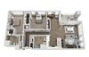 Two Bedroom Type O Floorplan